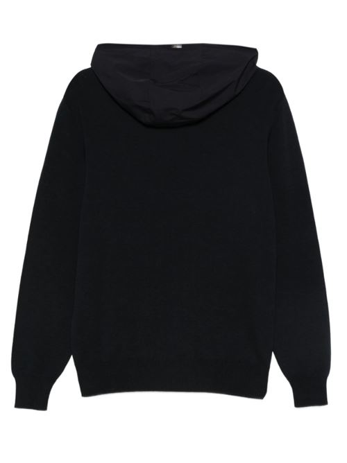 COTTON HOODIE HERNO | MG00027UR.721119201 BLU